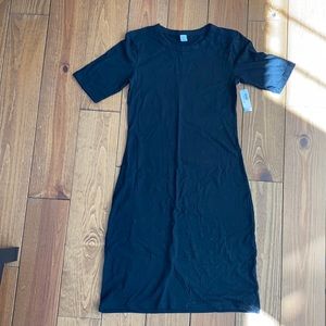 Black Tshirt Dress from Old Navy. NWT